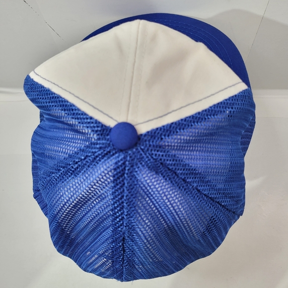 VTG MLB TORONTO BLUE JAYS SNAPBACK TRUCKER MESH CAP HAT TED FLETCHER SPORTS OS - Picture 11 of 14